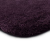 Big One Bath Plum Machine Tufted Polyester Area Rugs