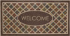 Ornamental Entry Mat Chestnut Machine Made Polyester Area Rug - 2' X 4' Rectangle - B1044 18460