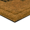 Faux Coir Impressions Mat Natural Machine Made Polyester Area Rug - 1' 6" X 2' 6" Rectangle - B1047 19261