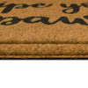 Faux Coir Impressions Mat Natural Machine Made Polyester Area Rug - 1' 6" X 2' 6" Rectangle - B1047 19271