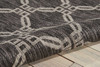 Nourison Garden Party GRD02 Charcoal Area Rugs