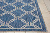 Nourison Garden Party GRD02 Denim Area Rugs