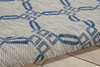 Nourison Garden Party GRD02 Ivory Blue Area Rugs