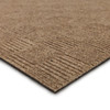 Needlepunch Carpet Tile Mink Machine Made Polyester Area Rug - 24"x24" 15pc Bx Square - EBCT1 428