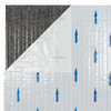 Needlepunch Carpet Tile Mist Grey Machine Made Polyester Area Rug - 24"x24" 15pc Bx Square - EBCT2 1434