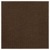 Needlepunch Carpet Tile Café Brown Machine Made Polyester Area Rug - 24"x24" 15pc Bx Square - EBCT3 670