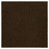 Needlepunch Carpet Tile Mahogany Machine Made Polyester Area Rug - 18"x18" 10pc Bx Square - EBCT6 288
