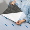 Needlepunch Carpet Tile Smoke Machine Made Polyester Area Rug - 18"x18" 10pc Bx Square - EBCT6 657