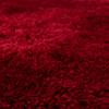 Bridgetown Bath Red Machine Tufted Polyester Area Rugs