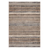 Cashmere Grey Machine Woven Polyester Area Rugs - EE405