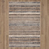 Cashmere Grey Machine Woven Polyester Area Rugs - EE405