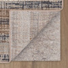 Cashmere Grey Machine Woven Polyester Area Rugs - EE405