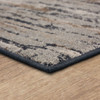 Cashmere Grey Machine Woven Polyester Area Rugs - EE412