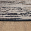 Cashmere Grey Machine Woven Polyester Area Rugs - EE412