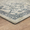 Amada Blue Machine Woven Polyester Area Rugs - EEGAR