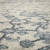 Amada Blue Machine Woven Polyester Area Rugs - EEGAR