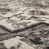 Cleo Grey Machine Woven Polypropylene Area Rugs - EELAM