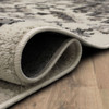 Cleo Grey Machine Woven Polypropylene Area Rugs - EELAM
