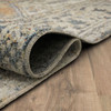 Amada Anthracite Machine Woven Polyester Area Rugs - EELEX