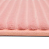 Vienna Bath Dusty Rose Machine Made Polyester Area Rugs