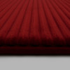 Vienna Bath Red Sedona Machine Made Polyester Area Rugs
