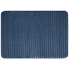 Vienna Bath Washed Indigo Machine Made Polyester Area Rugs