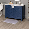 Vienna Bath Iris Whisper Machine Made Polyester Area Rugs