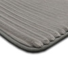 Vienna Bath Soft Silver Machine Made Polyester Area Rugs