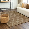 Tufted Basics Praline/tan Machine Tufted Polyester Area Rugs - EV465