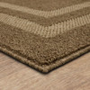 Tufted Basics Praline/tan Machine Tufted Polyester Area Rugs - EV466