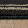 Tufted Basics Near Black/tan Machine Tufted Polyester Area Rugs - EV466
