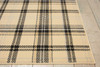 Nourison Grafix GRF03 Cream Black Area Rugs