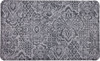 Dri-Pro Deluxe Cushion Mat Grey Machine Made Polyester Area Rug - 1' 8" X 3' 6" Rectangle - F003 19409