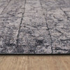 Dri-Pro Deluxe Cushion Mat Grey Machine Made Polyester Area Rug - 1' 8" X 3' 6" Rectangle - F003 19413