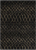 Nourison Grafix GRF04 Black Area Rugs