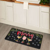 Dri-Pro Deluxe Cushion Mat Multi Machine Made Polyester Area Rug - 1' 8" X 3' 6" Rectangle - F003 19451