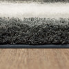 Gradient Bath Pewter Machine Tufted Micro Denier Polyester Area Rugs