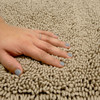 Classic Cotton II Bath Taupe Hand Hooked Cotton Area Rugs