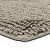 Classic Cotton II Bath Silver Hand Hooked Cotton Area Rugs