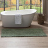 Metaphor Bath Oregano Machine Tufted Micro Denier Polyester Area Rugs