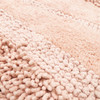 Composition Bath Blush Machine Tufted Cotton Area Rugs