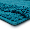 Composition Bath Fiesta Teal Machine Tufted Cotton Area Rugs