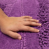 Composition Bath Fiesta Violet Machine Tufted Cotton Area Rugs