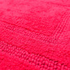 Boardwalk Bath Fiesta Pink Machine Tufted Cotton Area Rugs