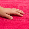 Boardwalk Bath Fiesta Pink Machine Tufted Cotton Area Rugs