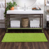 Boardwalk Bath Fiesta Lime Machine Tufted Cotton Area Rugs