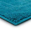 Boardwalk Bath Fiesta Teal Machine Tufted Cotton Area Rugs