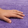 Boardwalk Bath Fiesta Grape Machine Tufted Cotton Area Rugs