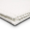 Island Life Bath Artic White Machine Tufted Micro Denier Polyester Area Rugs