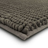 Island Life Bath Cool Grey Machine Tufted Micro Denier Polyester Area Rugs